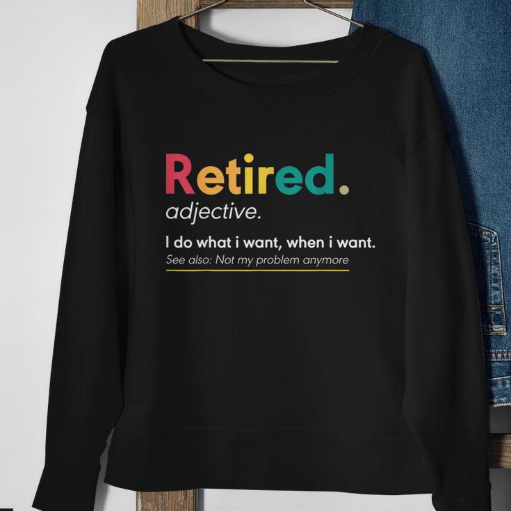 Retirement Gifts For Women Funny Retirement Gifts For Men Sweatshirt Gifts for Old Women