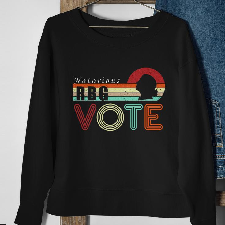 Ruth Bader Ginsburg Notorious Rbg Vote Sweatshirt Gifts for Old Women