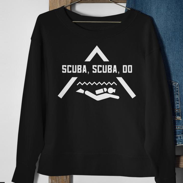 Scuba Scuba Do Funny Diving  Men Women Sweatshirt Graphic Print Unisex Gifts for Old Women