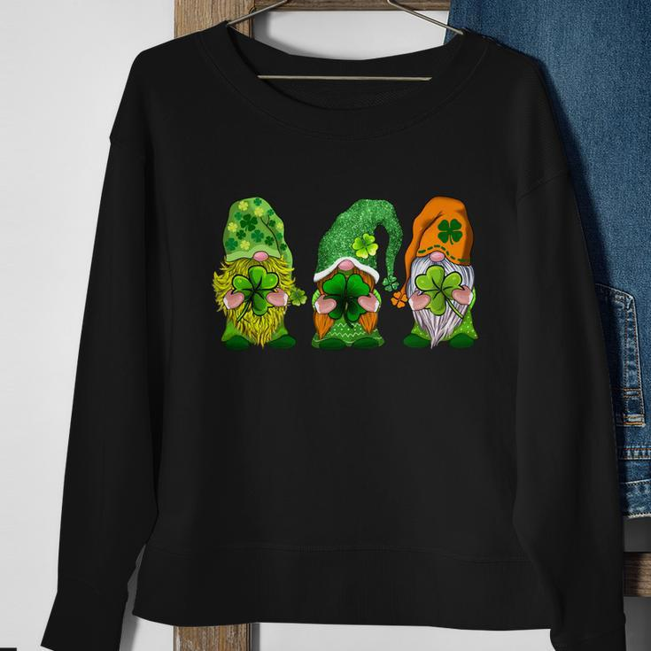 St Patricks Day St Patricks Day Gnome Irish Gnome Sweatshirt Gifts for Old Women