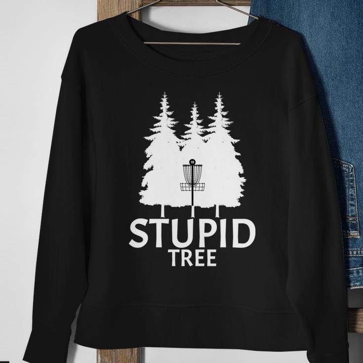 Stupid Tree Disc Golf Tshirt Sweatshirt Gifts for Old Women