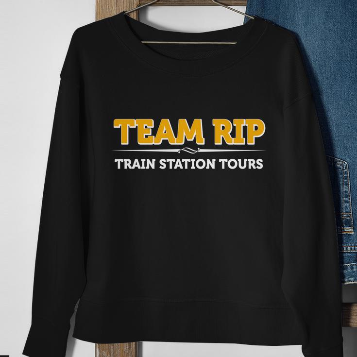 Team Rip Train Station Tours Yellowstone Sweatshirt Gifts for Old Women