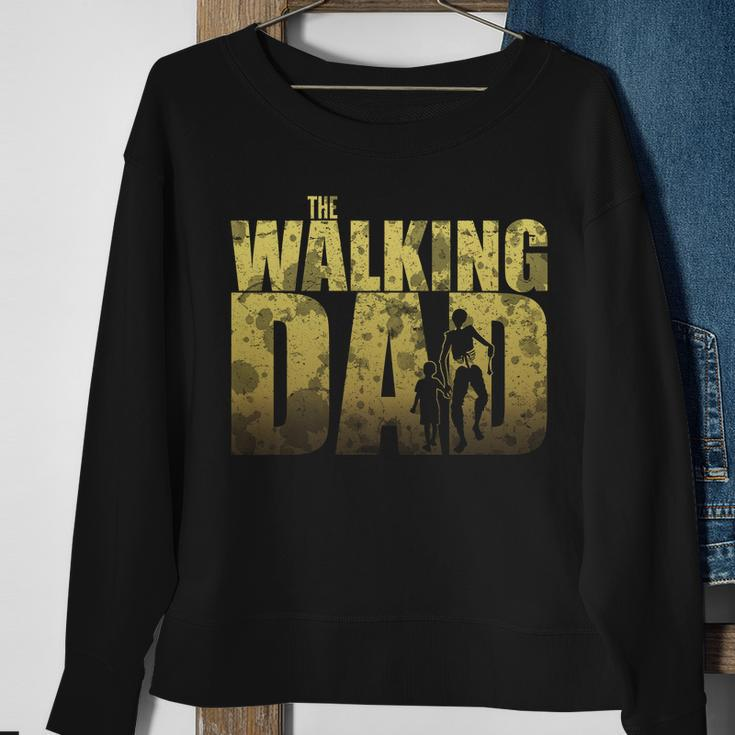The Walking Dad Gold Logo Tshirt Sweatshirt Gifts for Old Women