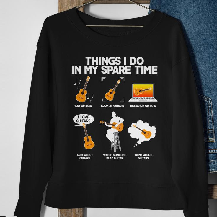 Things I Do In My Spare Time Guitar Fan Tshirt Sweatshirt Gifts for Old Women