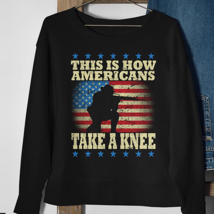 This Is How Americans Take A Knee Sweatshirt Gifts for Old Women