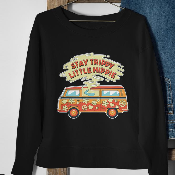Trippy Van Sweatshirt Gifts for Old Women