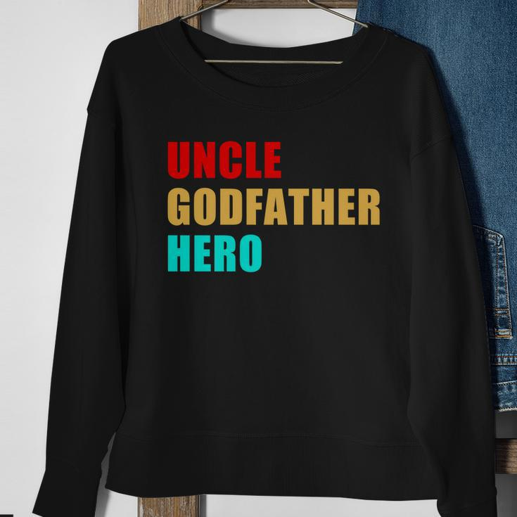 Uncle Godfather Hero V3 Sweatshirt Gifts for Old Women