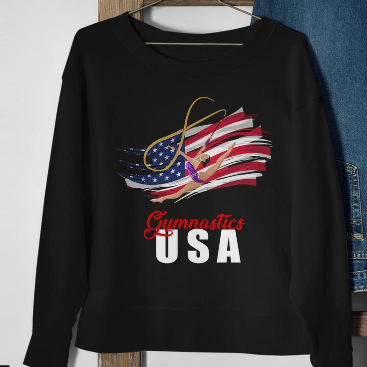 Usa Olympics Gymnastics Team Sweatshirt Gifts for Old Women