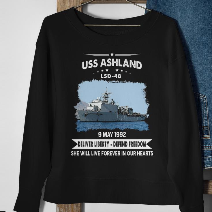 Uss Ashland Lsd Sweatshirt Gifts for Old Women