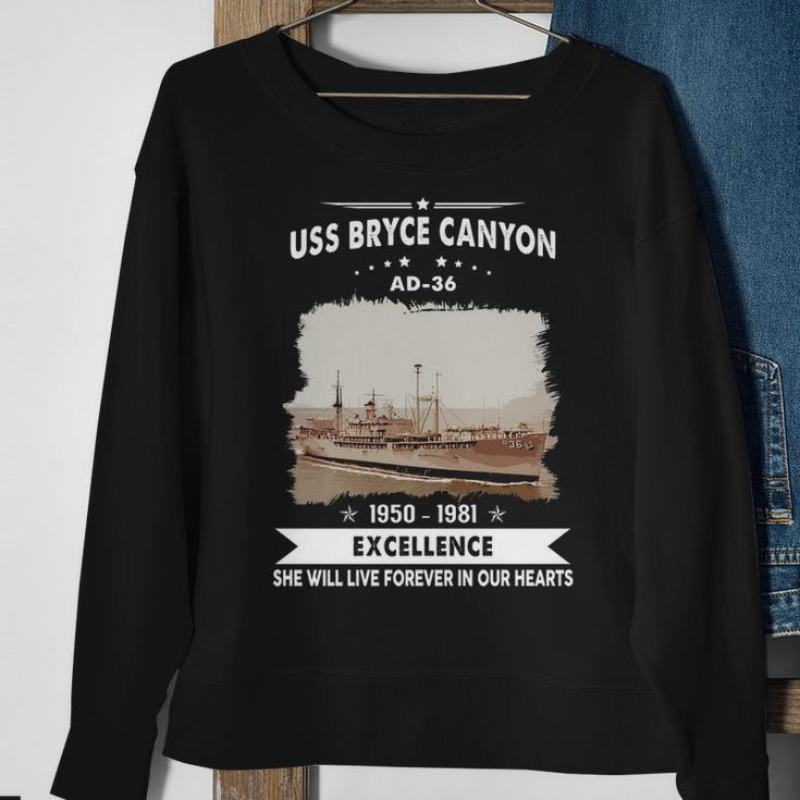 Uss Bryce Canyon Ad Sweatshirt Gifts for Old Women