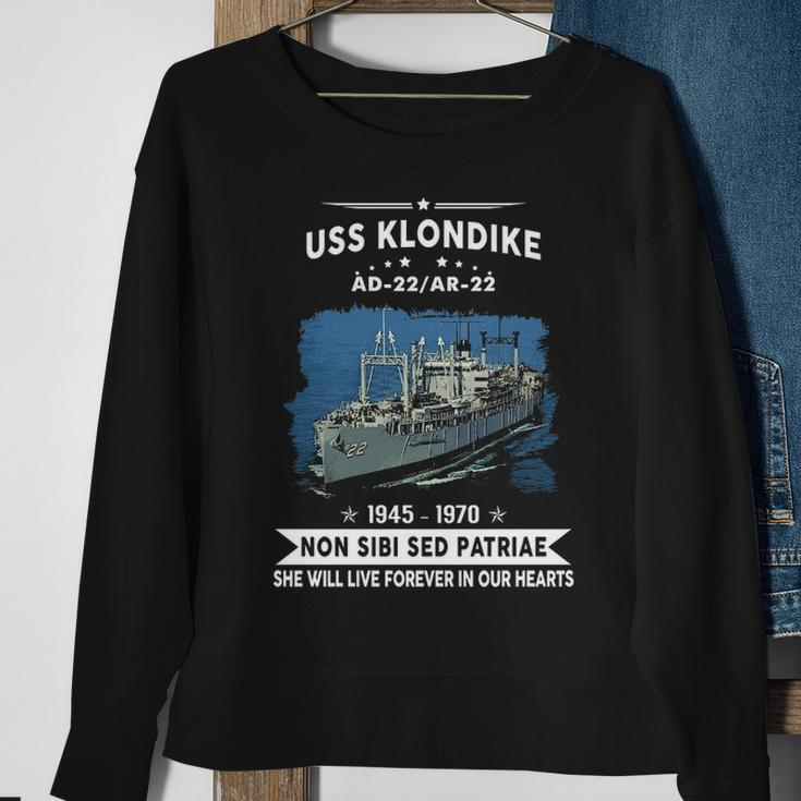 Uss Klondike Ar 22 Ad Sweatshirt Gifts for Old Women