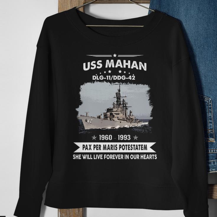 Uss Mahan Dlg 11 Ddg Sweatshirt Gifts for Old Women