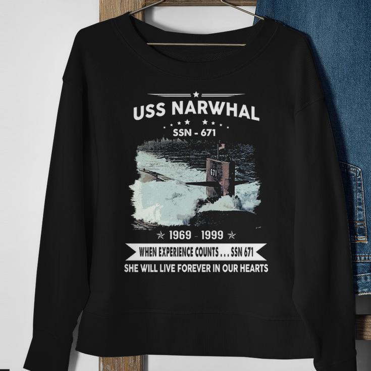 Uss Narwhal Ssn Sweatshirt Gifts for Old Women