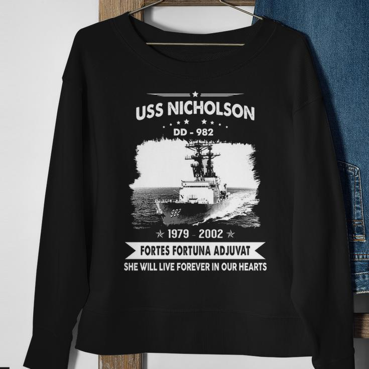 Uss Nicholson Dd Sweatshirt Gifts for Old Women