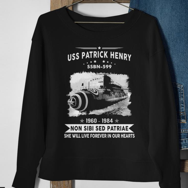 Uss Patrick Henry Ssbn Sweatshirt Gifts for Old Women