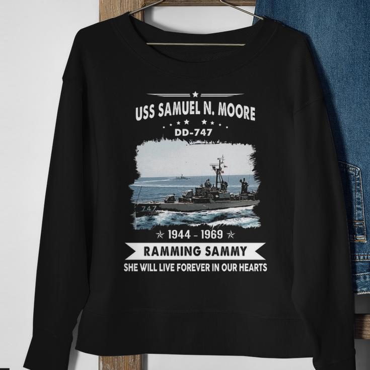 Uss Samuel N Moore Dd Sweatshirt Gifts for Old Women