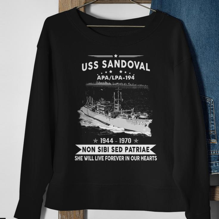 Uss Sandoval Apa Sweatshirt Gifts for Old Women
