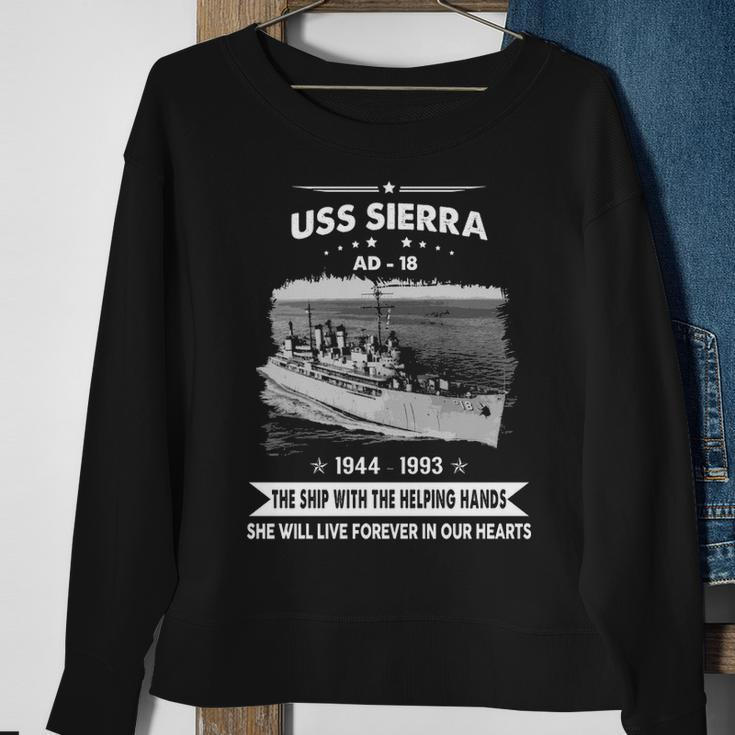 Uss Sierra Ad Sweatshirt Gifts for Old Women