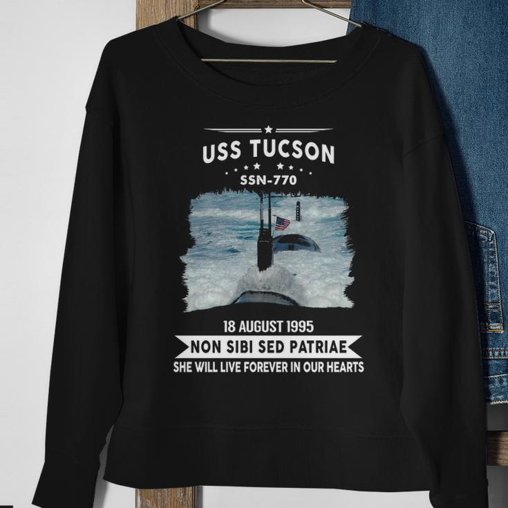 Uss Tucson Ssn Sweatshirt Gifts for Old Women
