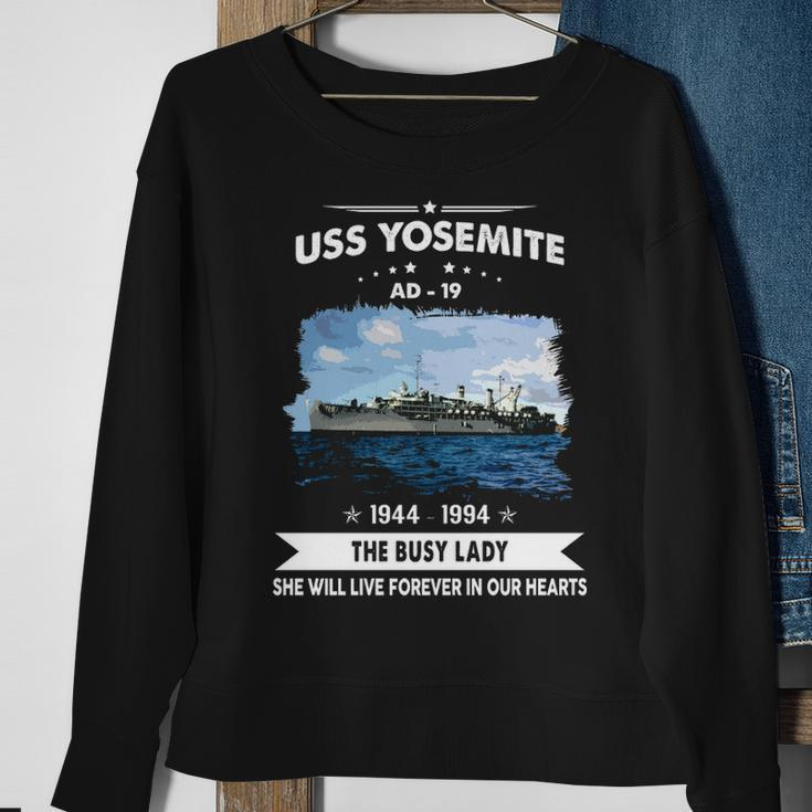Uss Yosemite Ad Sweatshirt Gifts for Old Women