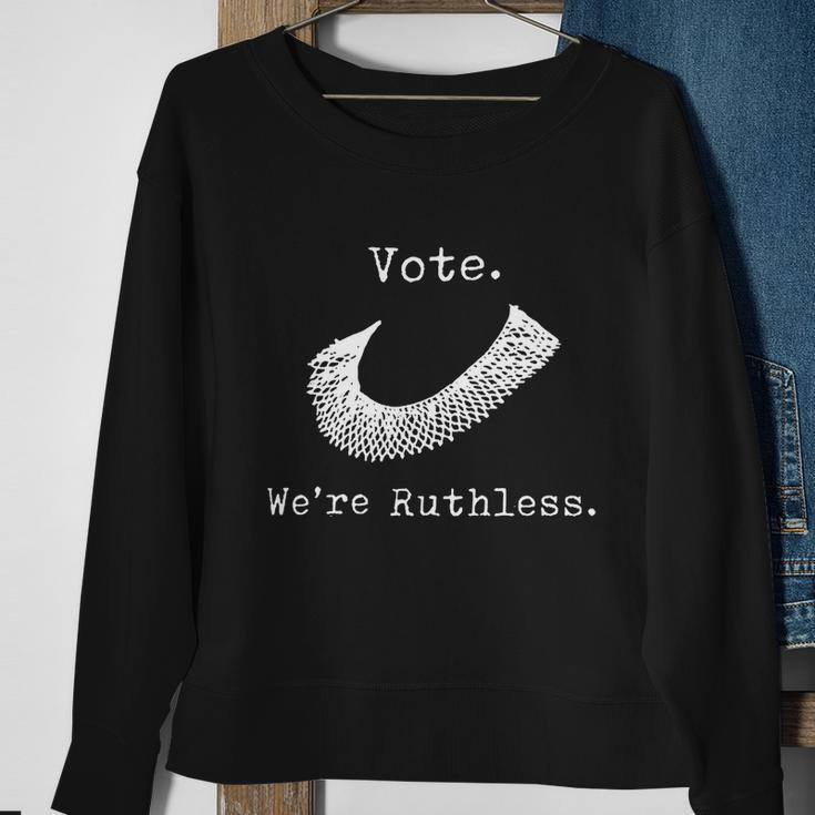 Vote Were Ruthless Defend Roe Vs Wade Sweatshirt Gifts for Old Women