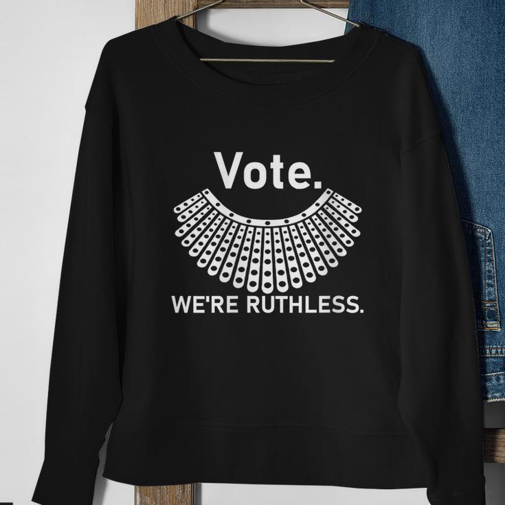 Vote Were Ruthless Feminist Sweatshirt Gifts for Old Women
