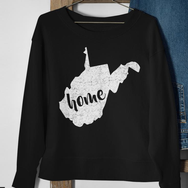 West Virginia Home State Tshirt Sweatshirt Gifts for Old Women