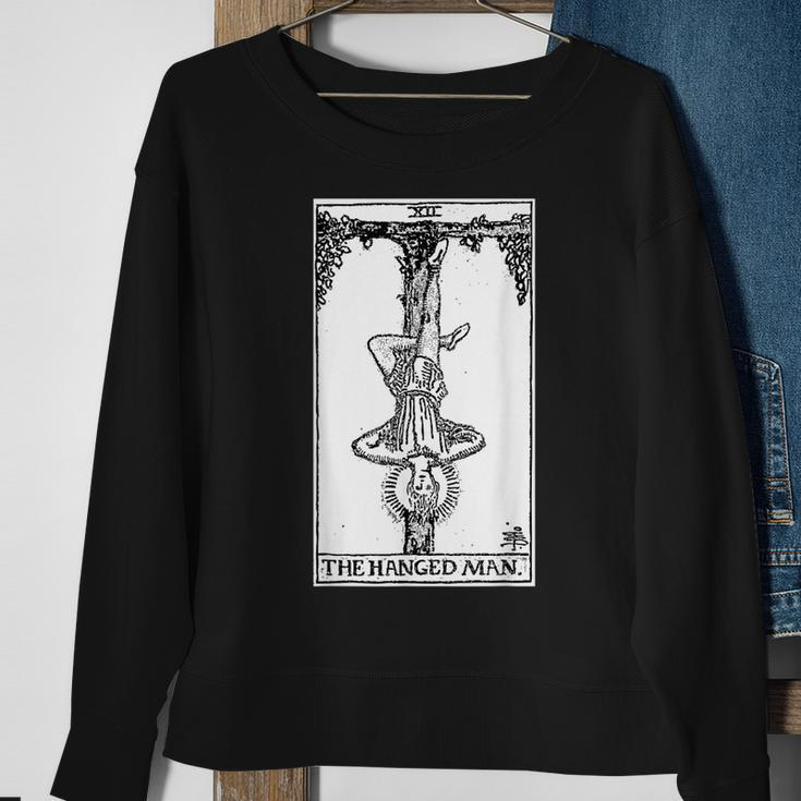 Witch-Craft Wiccan Card Witchy Gothic Scary Halloween Gifts Sweatshirt Gifts for Old Women