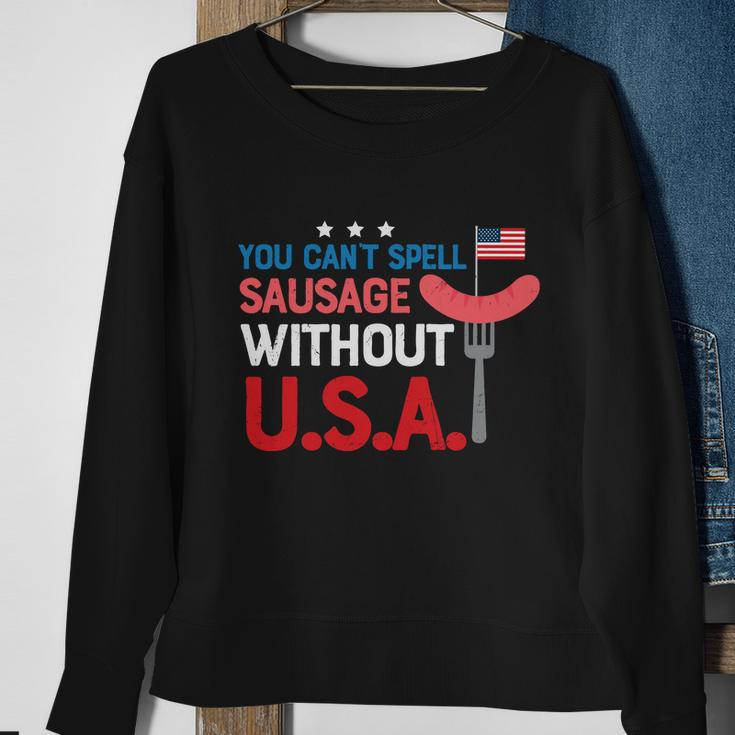 You Cant Spell Sausage Without Usa Plus Size Shirt For Men Women And Family Sweatshirt Gifts for Old Women