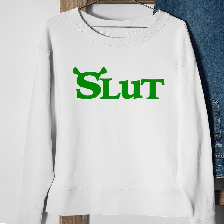 Funny Slut Parody Tshirt Sweatshirt Gifts for Old Women