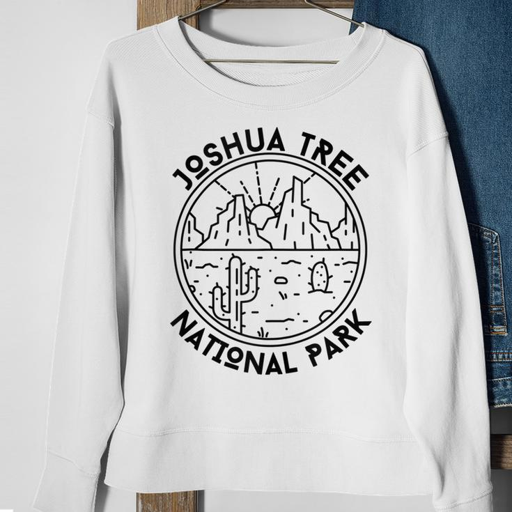 Joshua Tree National Park California Nature Hike Outdoors Sweatshirt Gifts for Old Women