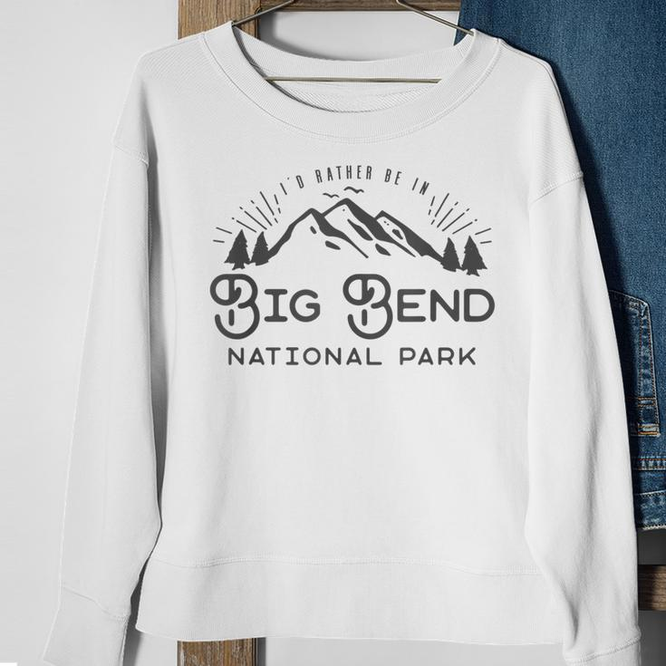 National Park Gift - Retro Big Bend National Park Sweatshirt Gifts for Old Women