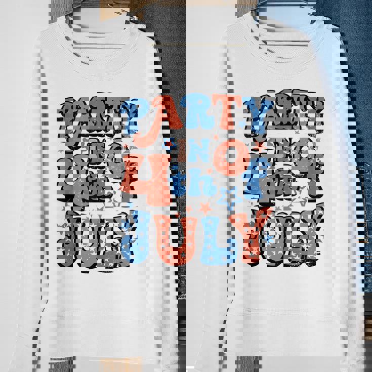 Party In The Usa Fourth Of July 4Th Of July Vintage Sweatshirt Gifts for Old Women