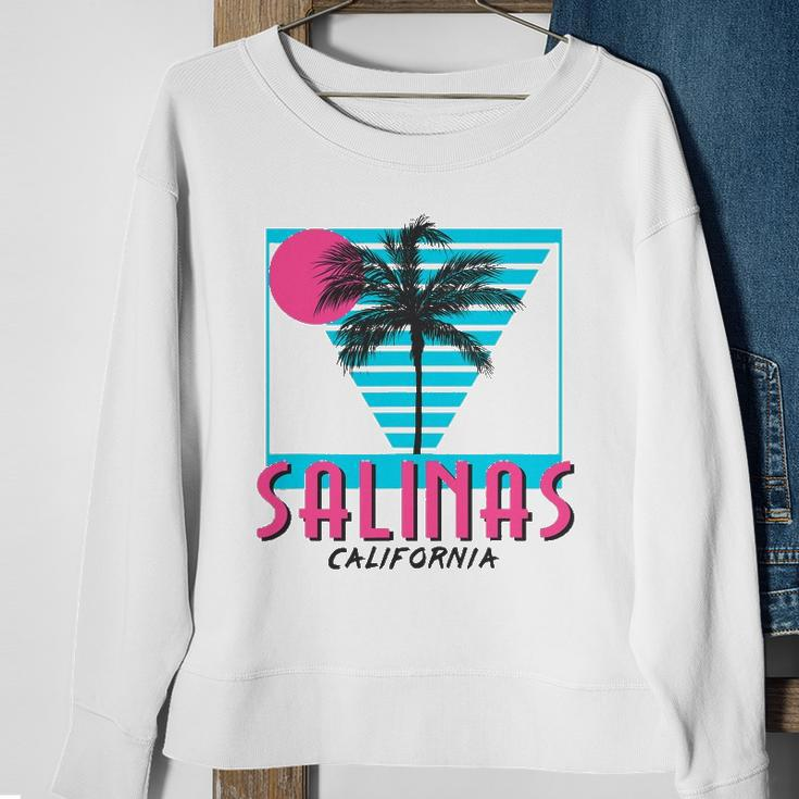 Salinas California Retro Ca Cool Sweatshirt Gifts for Old Women