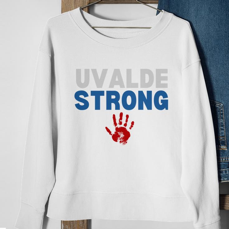 Texas Uvalde Strong Pray For Uvalde Robb Elementary Tshirt V2 Sweatshirt Gifts for Old Women