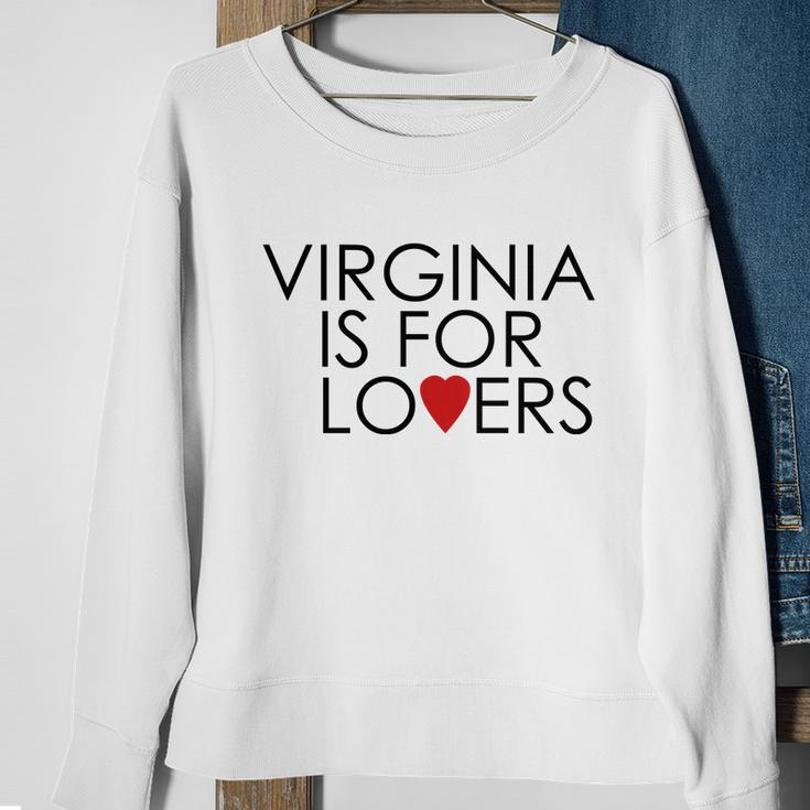 Virginia Is For Lovers Sweatshirt Gifts for Old Women
