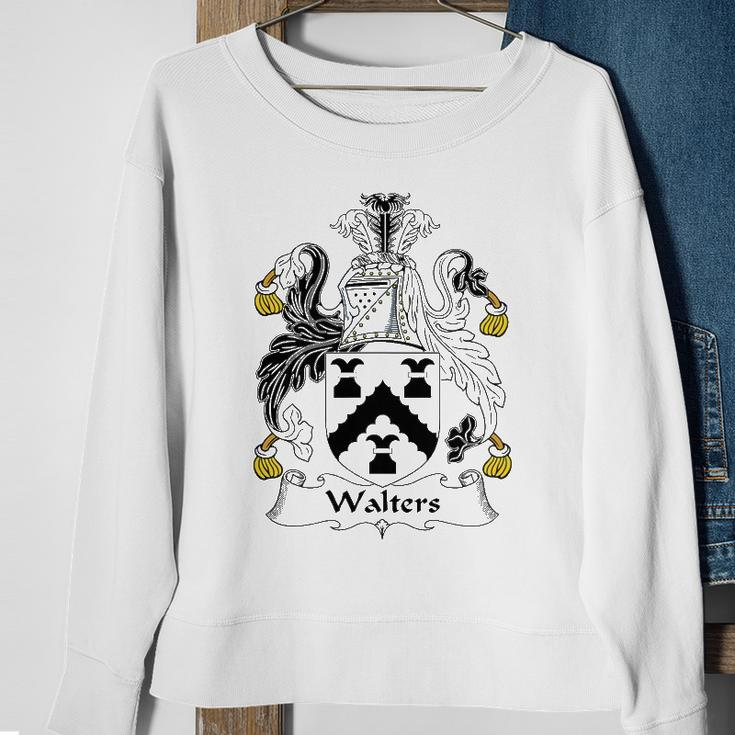 Walters Coat Of Arms &8211 Family Crest Sweatshirt Gifts for Old Women