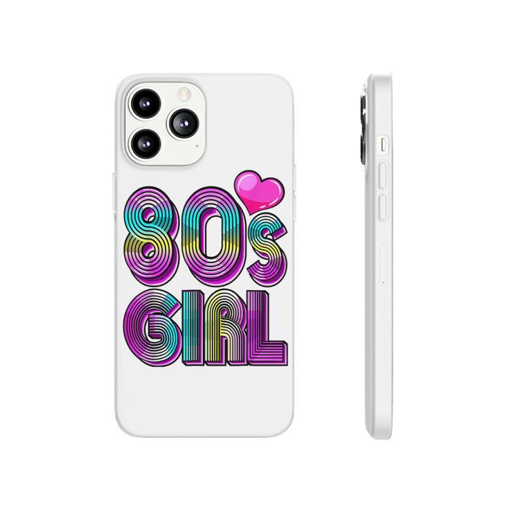 80S Girl Birthday Party Costume Retro Vintage Gift Women V2 Phonecase iPhone