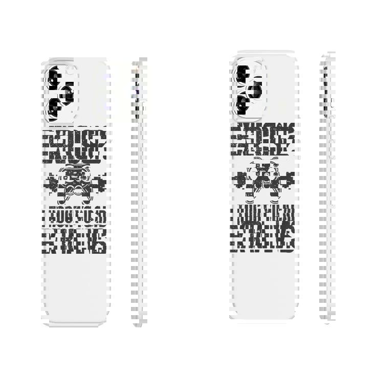 Extra Lives Funny Video Game Controller Retro Gamer Boys V18 Phonecase iPhone