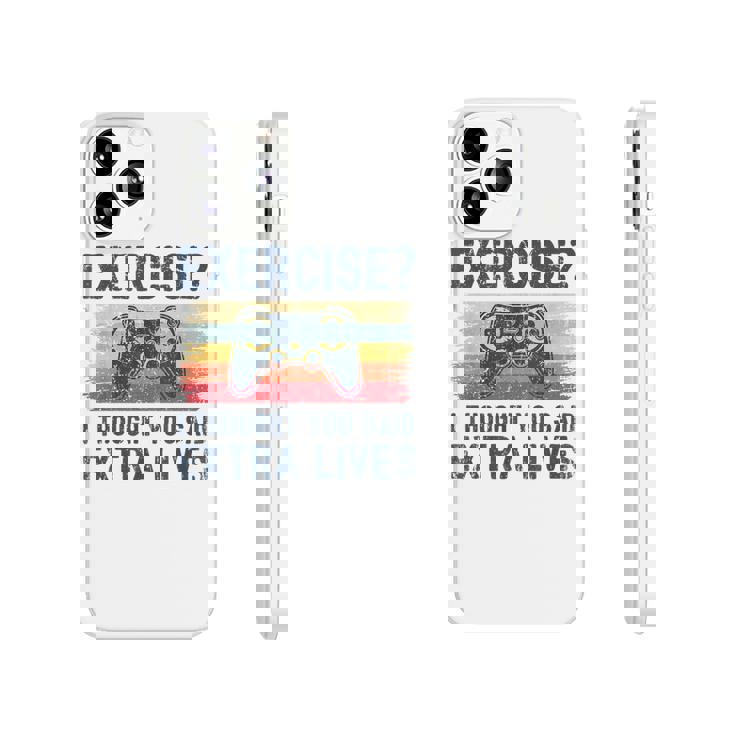 Extra Lives Funny Video Game Controller Retro Gamer Boys V5 Phonecase iPhone