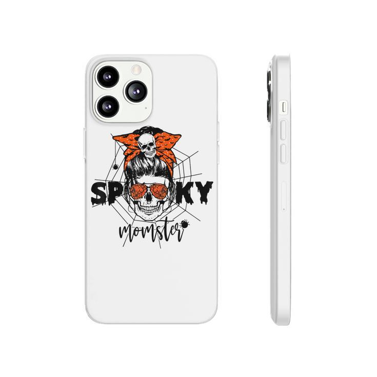 Funny Halloween Spooky Momster Skull Mama Costume For Mom Phonecase iPhone