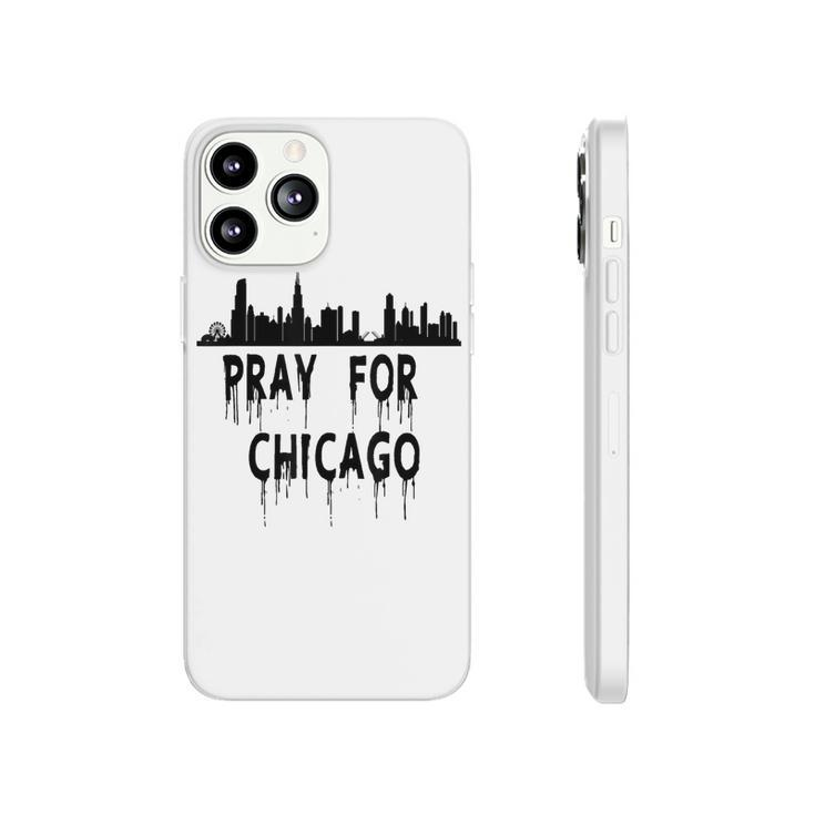 Pray For Chicago Encouragement Distressed  Phonecase iPhone