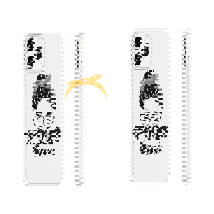 Spooky Mama Humor Mom Halloween Party 2021 For Mother Phonecase iPhone