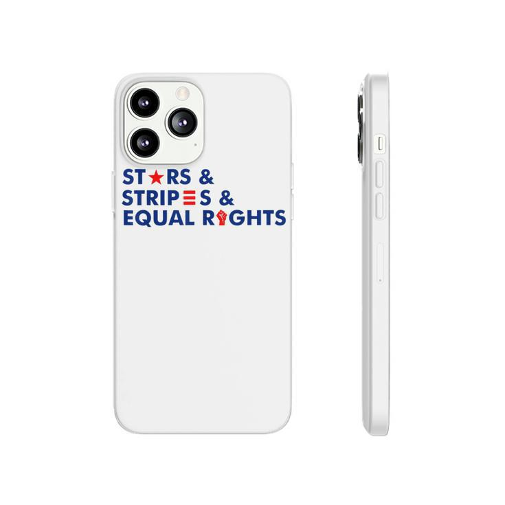 Stars Stripes And Equal Rights 4Th Of July Patriotic  V3 Phonecase iPhone