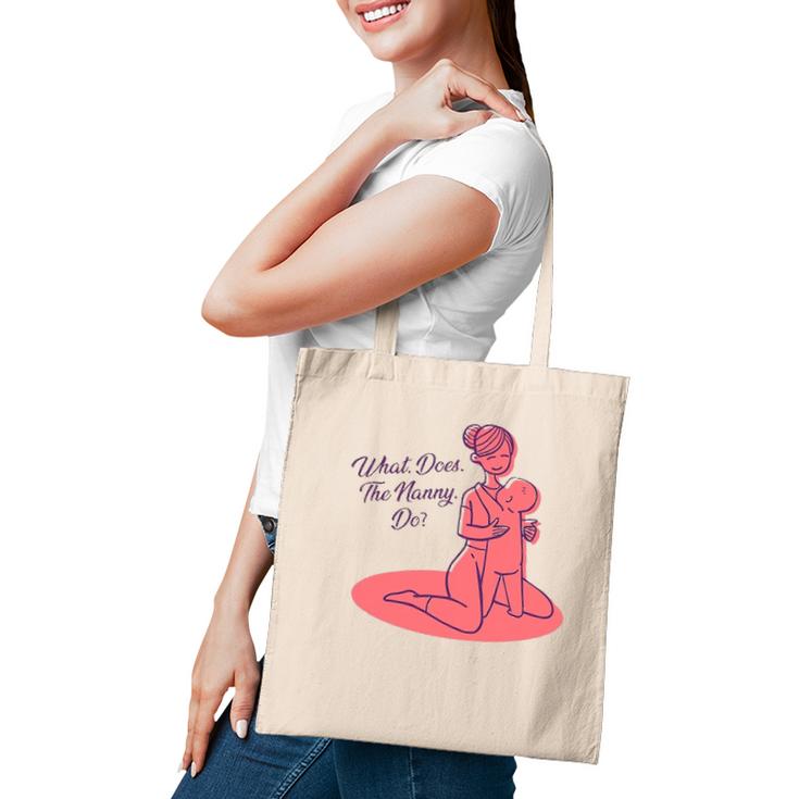 What Does The Nanny Do Christine Brown Tote Bag