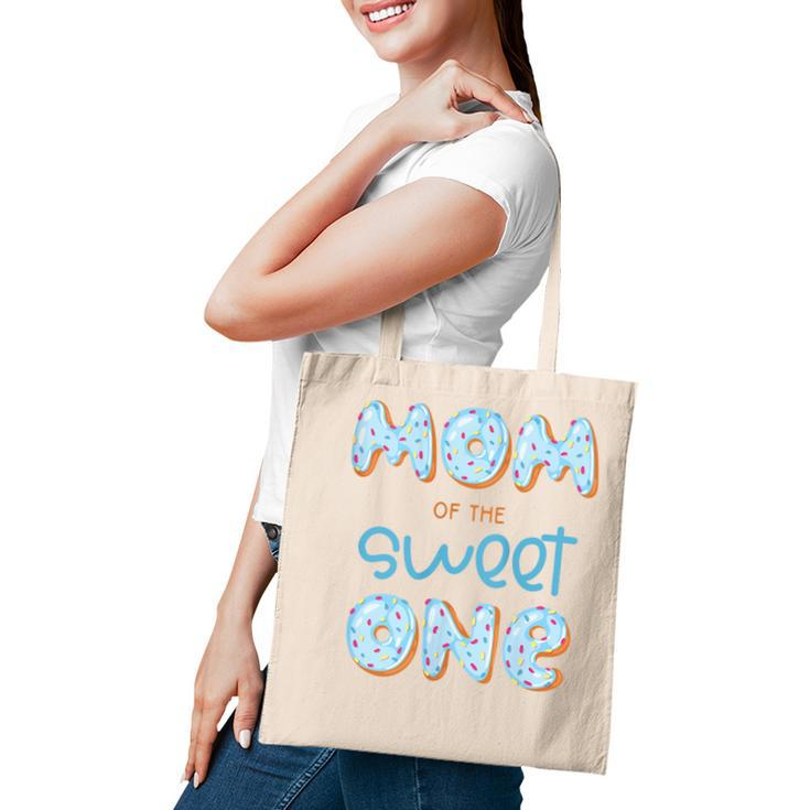Womens Mom Of The Sweet One Donut Boy 1St Birthday Party Mommy Mama  Tote Bag