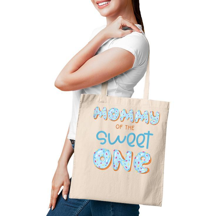 Womens Mommy Of The Sweet One Donut Boy 1St Birthday Party Mama Mom  Tote Bag