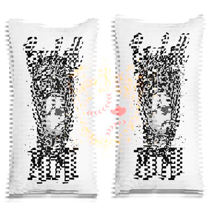 Baseball Mimi Leopard Game Day Baseball Lover Mothers Day Pillow Baseball Mimi Leopard Game Day Baseball Lover Mothers Day Pillow