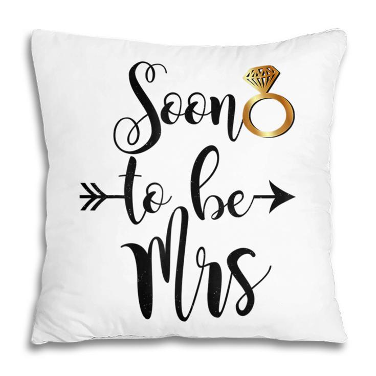 Bridal Shower Bride Gift Future Wife Soon To Be Mrs Arrow  Pillow