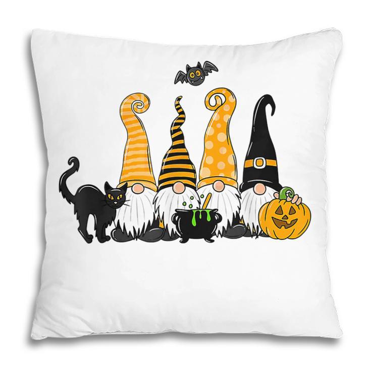 Halloween Gnomes Cute Autumn Pumpkin Fall Holiday Women Girl  V17 Pillow